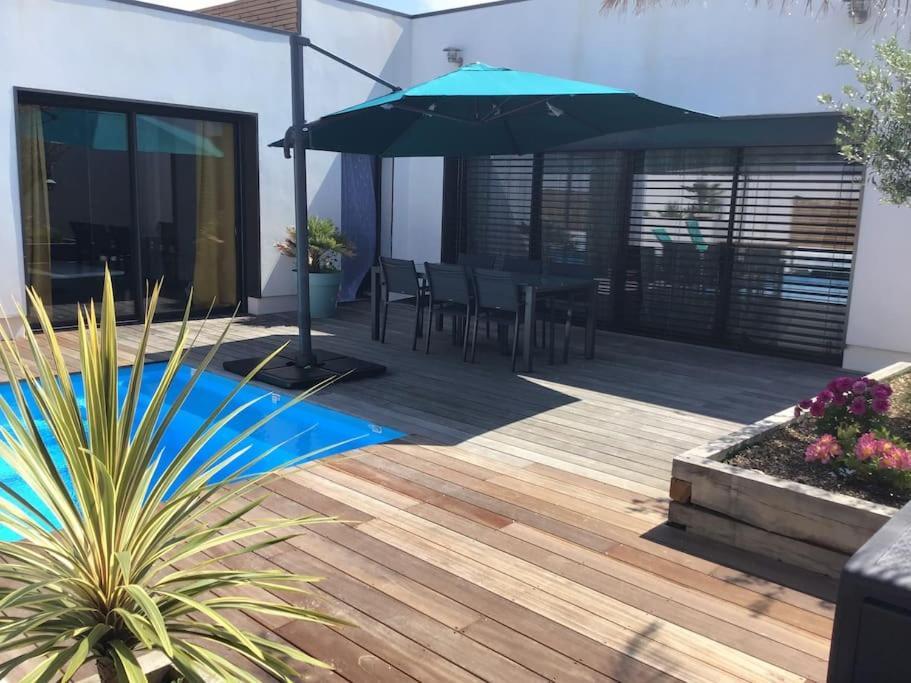 Villa Exceptionnelle Piscine Et Jardin Prive Sejour Haut De Gamme Proche La Rochelle Sainte-Soulle ภายนอก รูปภาพ